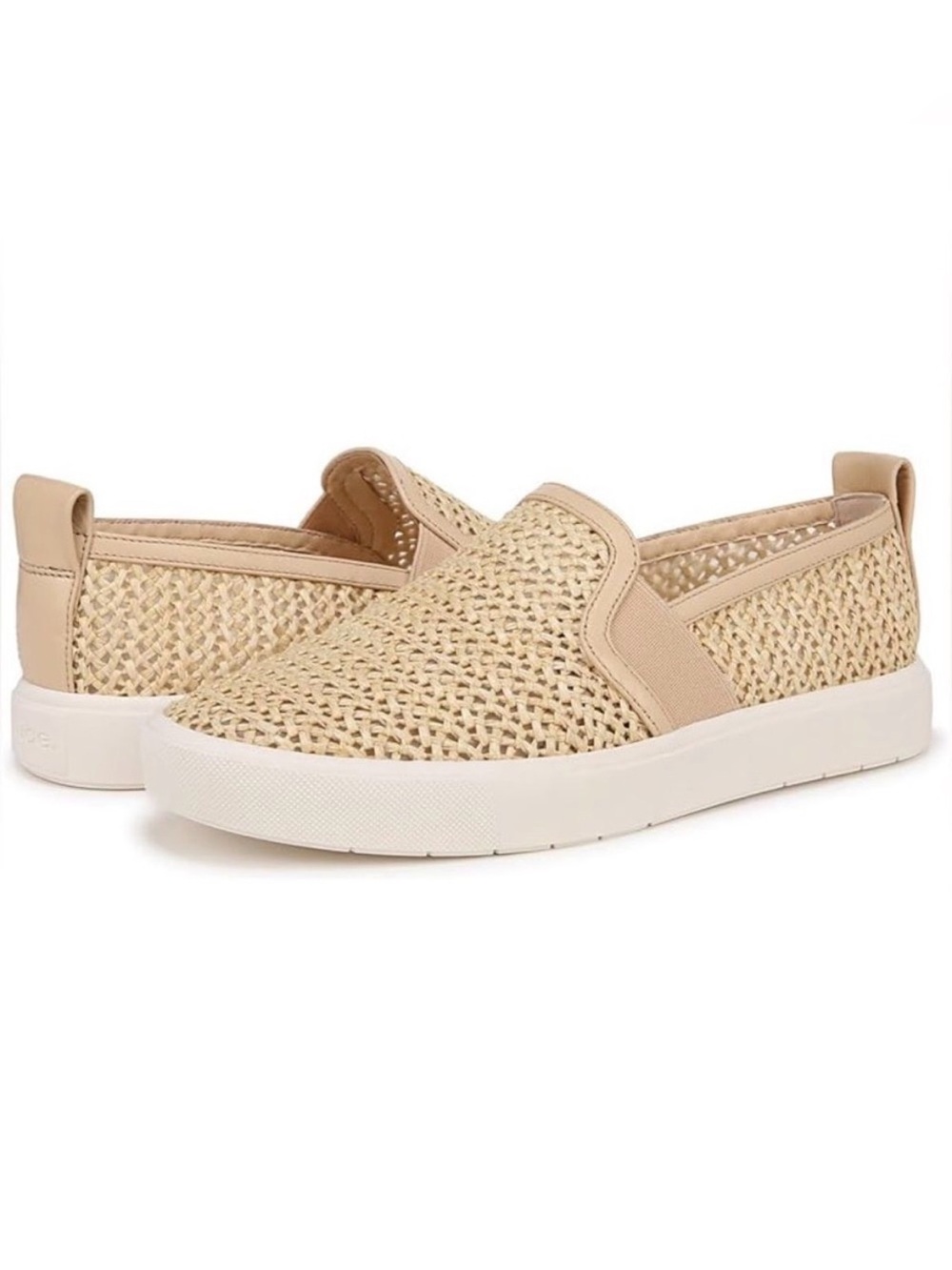 Floor Sample Vince Raffia Slip Ons